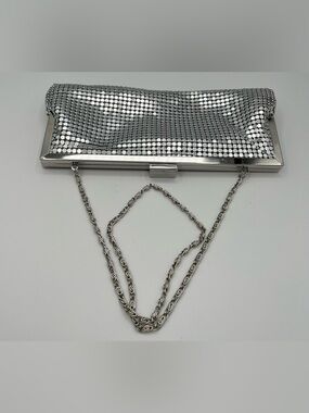 Silver Mesh Evening Clutch Style & Company